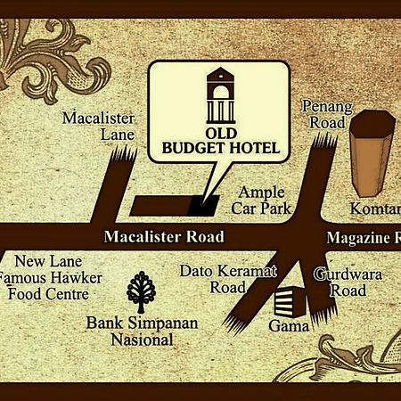 Old Budget Hotel George Town Dış mekan fotoğraf