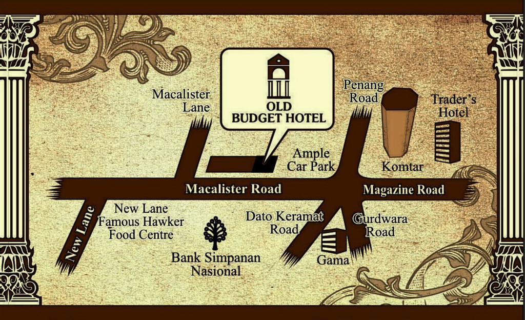 Old Budget Hotel George Town Dış mekan fotoğraf